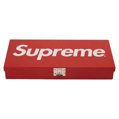 supreme large metal storage box dimensions|Supreme Large Metal Storage Box – Fan Cave.